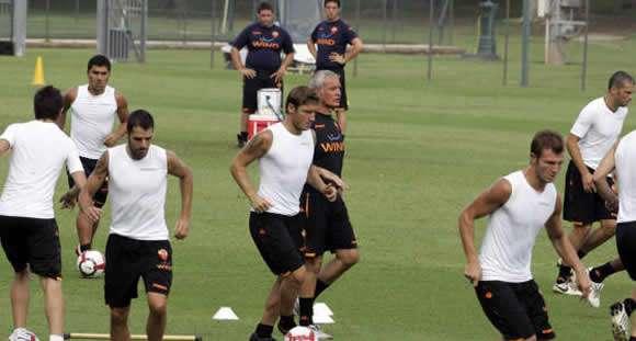 Roma: la settimana di lavoro della squadra a Trigoria