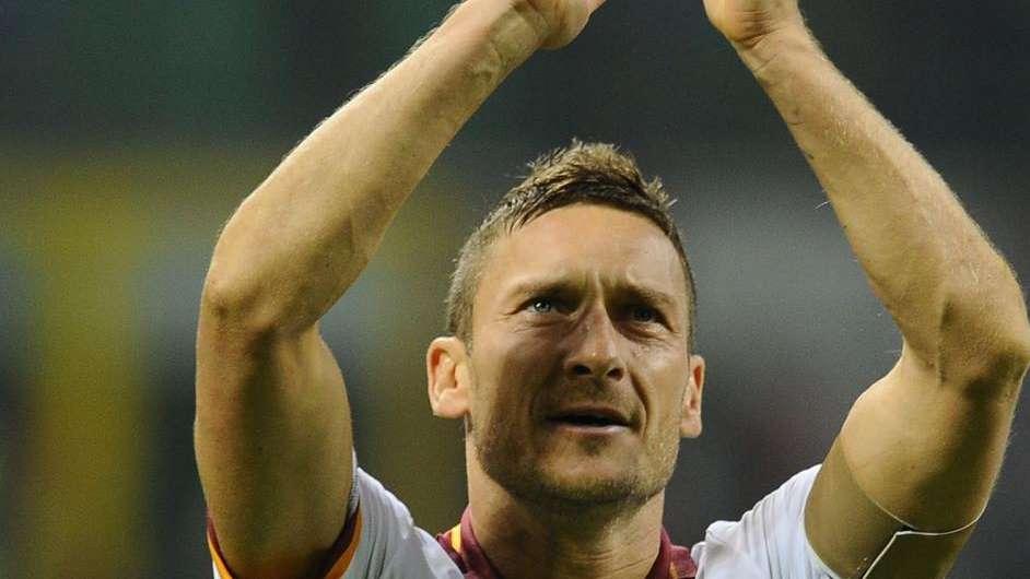 Totti: "Complimenti ai miei compagni, hanno dimostrato forza e coraggio"