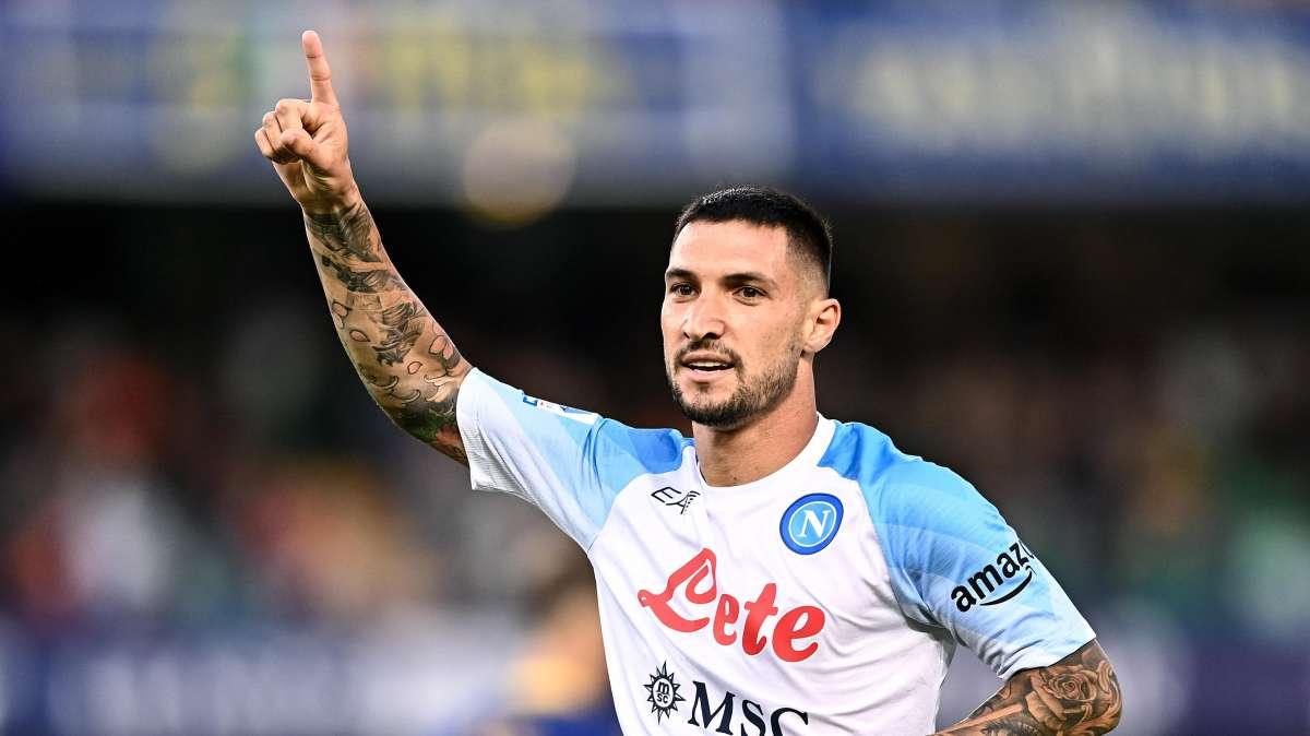 Napoli, distrazione del legamento peroneo astragalico per Politano. In dubbio per il match contro la Roma