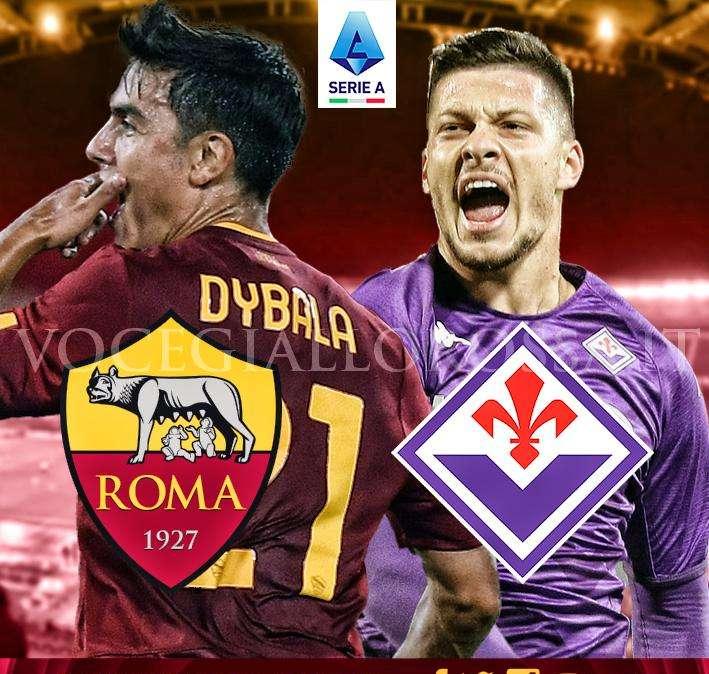 Roma-Fiorentina - La copertina del match. GRAFICA!