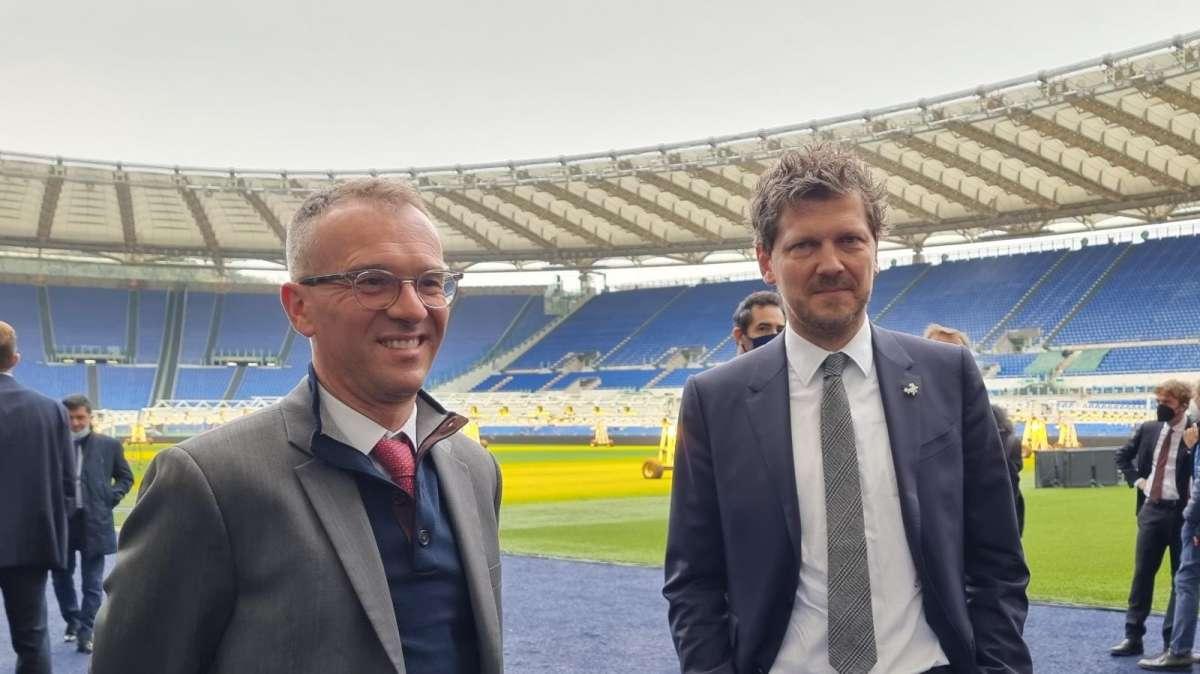 STADIO OLIMPICO - Inaugurazione del Tour, Lombardo: "Progetto ambizioso, abbiamo avuto la possibilità di sviluppare il nostro spogliatoio". Presente il CEO Berardi. FOTO! VIDEO!