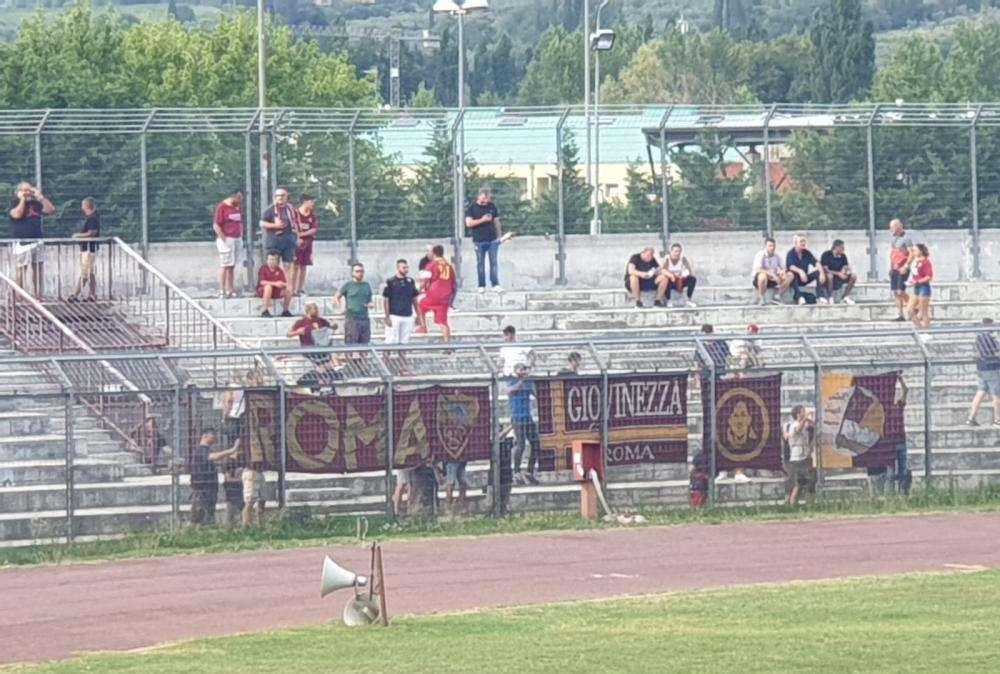 Arezzo-Roma 1-3 - Perotti, Dzeko e Kluivert a segno nell'ultima amichevole estiva. FOTO! VIDEO!