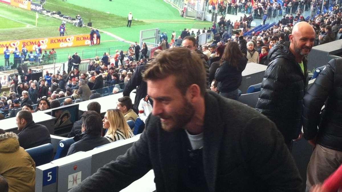 De Rossi presente all'Olimpico. FOTO!