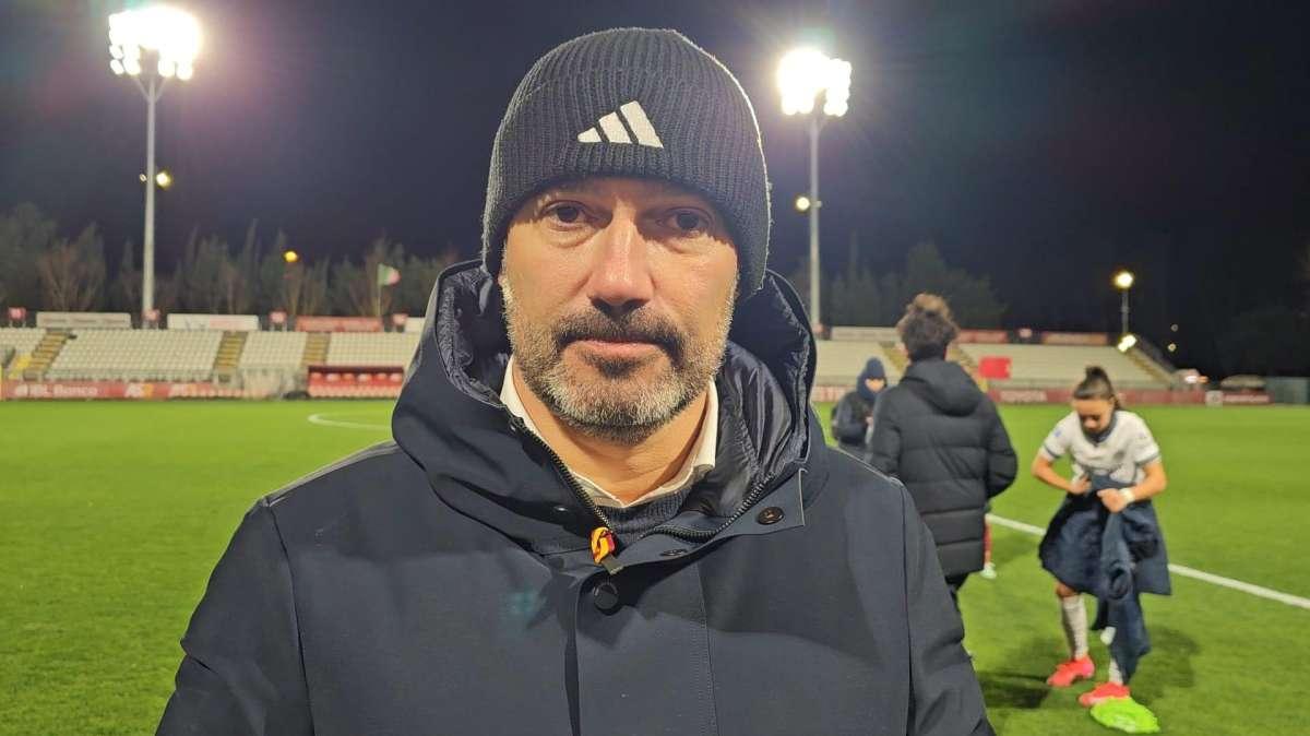 Roma Femminile, Spugna: "Se c'era una squadra che meritava era la Roma. Non possiamo giocare contro altro". VIDEO!