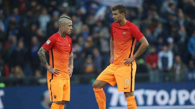 BOLLETTINO MEDICO - Lesione di primo grado al polpaccio per Dzeko. Edema al polpaccio per Nainggolan