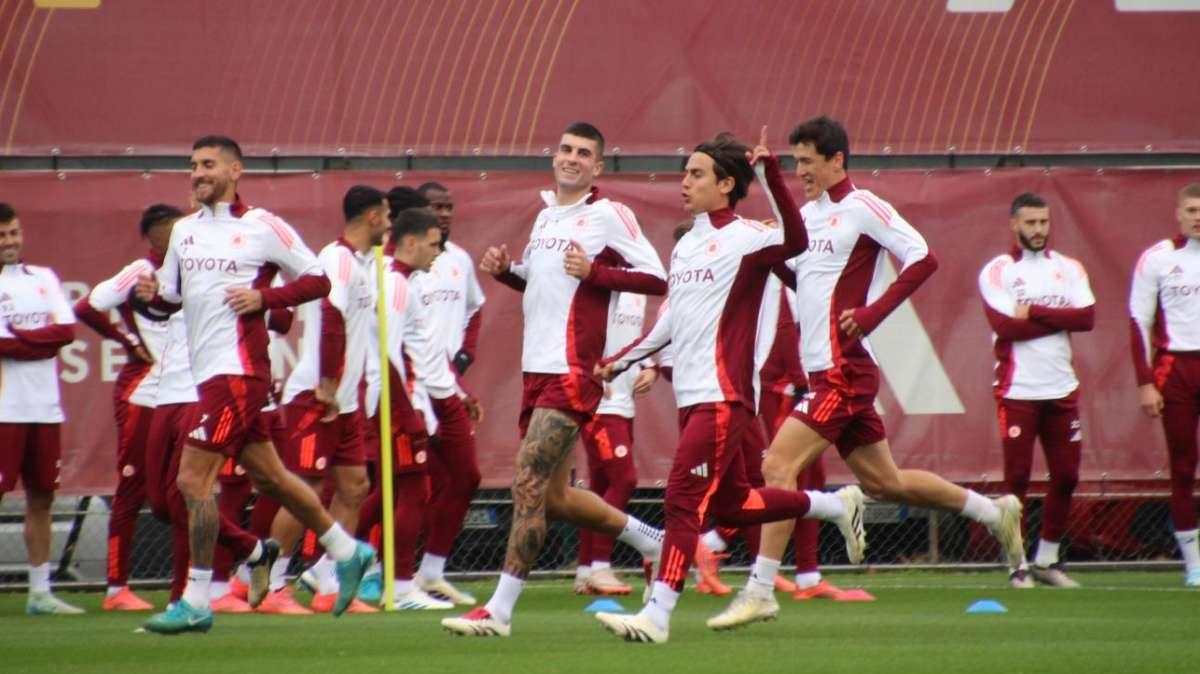 TRIGORIA - Assente Cristante nella rifinitura pre-Braga. FOTO! VIDEO!