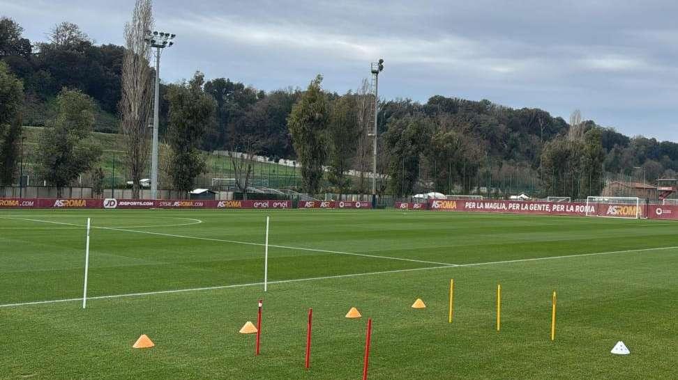 La Roma al lavoro per preparare la partita contro l'Atalanta. VIDEO!