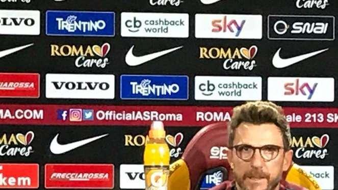 TRIGORIA - Di Francesco: "Non ci saranno Perotti e Strootman. Sarei felicissimo di rinnovare ma prima serve la qualificazione in Champions". VIDEO!