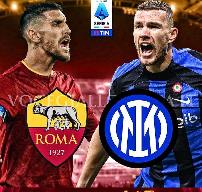 Roma-Inter - La copertina del match. GRAFICA!
