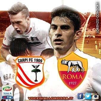 Carpi-Roma - La copertina del match. FOTO!