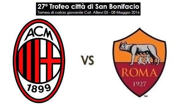 27° TROFEO CITTÀ DI SAN BONIFACIO - AC Milan vs AS Roma 1-3