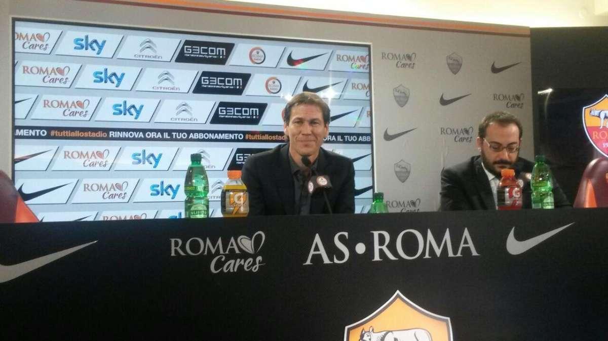 TRIGORIA - Garcia: "Spero di avere Manolas per domani. Il calcio sia una festa. Quello che ho detto a Destro rimane tra noi". FOTO! VIDEO!