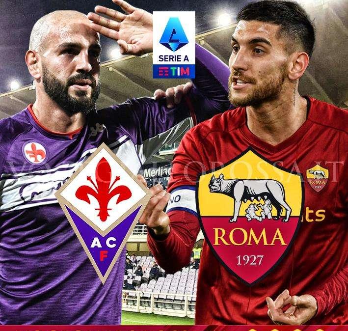 Fiorentina-Roma - La copertina del match. GRAFICA!