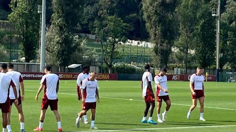 TRIGORIA - La rifinitura in vista dell'Athletic Club: out Pellegrini, a parte Le Fée. FOTO! VIDEO!