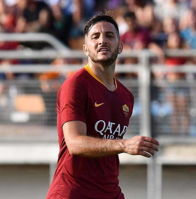 Manolas fuori a fine primo tempo a scopo precauzionale