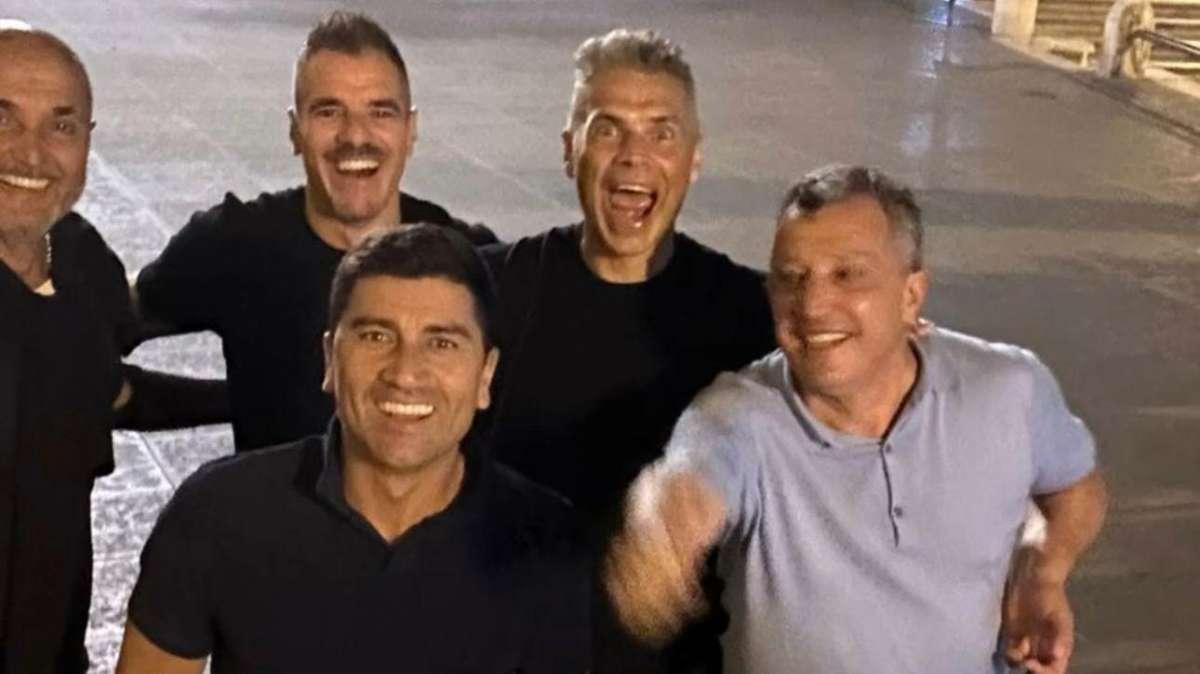 Rimpatriata giallorossa: Spalletti a cena con De Rossi, Pizarro, Perrotta, Tonetto e Vito Scala. FOTO!