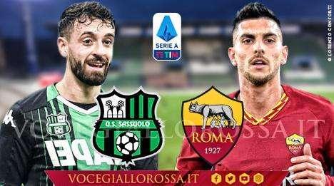 Sassuolo-Roma - La copertina del match. GRAFICA!