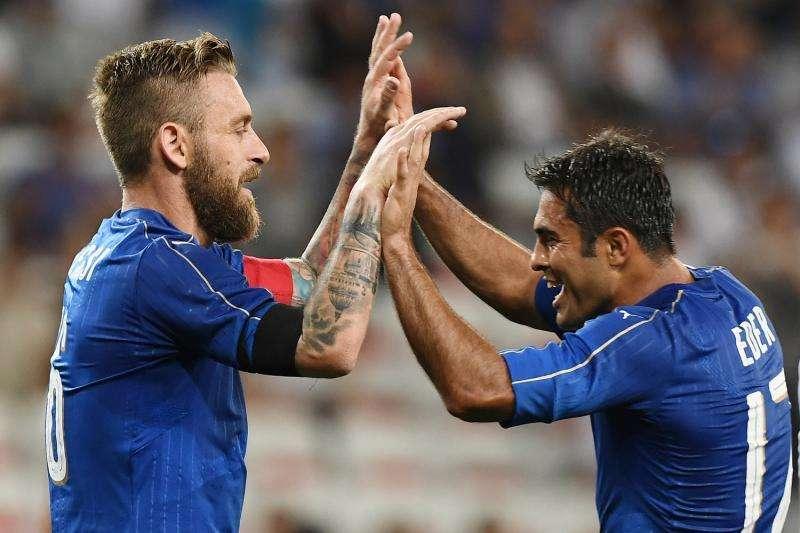 Italia-Liechtenstein, i numeri di maglia: il 16 a De Rossi, il 22 a El Shaarawy