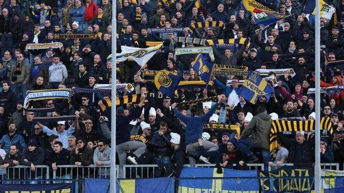 Lavoro atletico per l'Hellas Verona