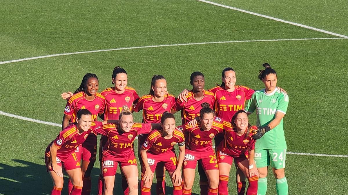 Serie A Femminile - Roma-Ternana 2-0 - Giallorosse campionesse d'Italia per la terza volta!