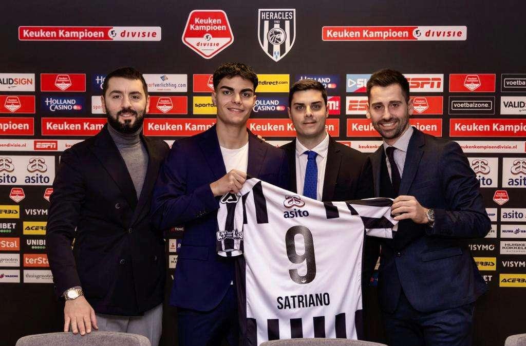 Satriano in Olanda dalla Roma, come Scamacca: "Storie diverse, la mia passa dall'Heracles"