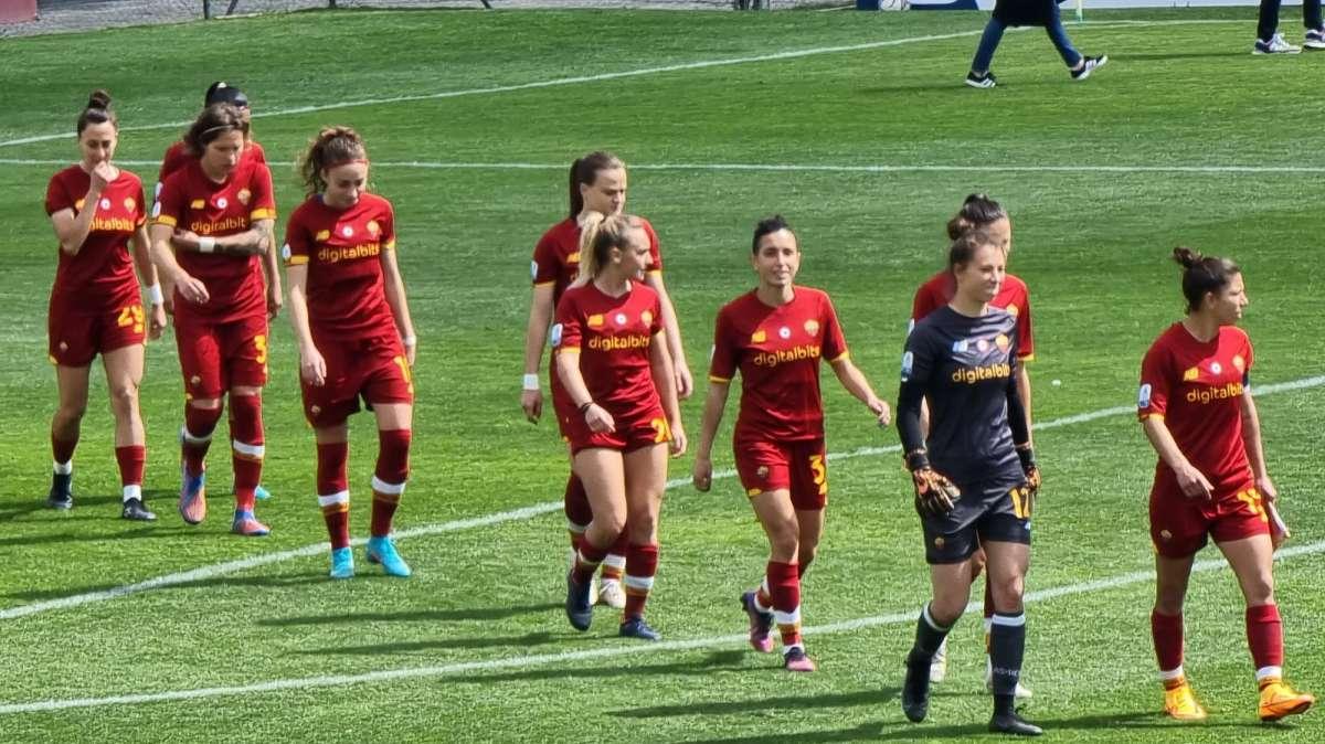 Roma Femminile, le convocate di Spugna per l'Empoli: ancora out per infortunio Glionna
