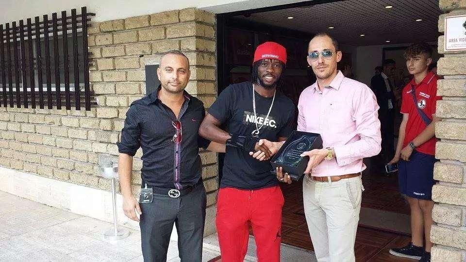 Roma Club Malta, Gervinho premiato come miglior giocatore del 2013/2014. FOTO!