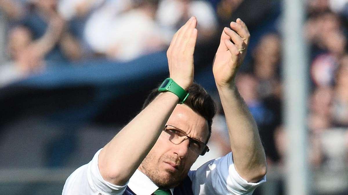 Sassuolo, Di Francesco: "Garcia si è messo dalla parte del giocatori"