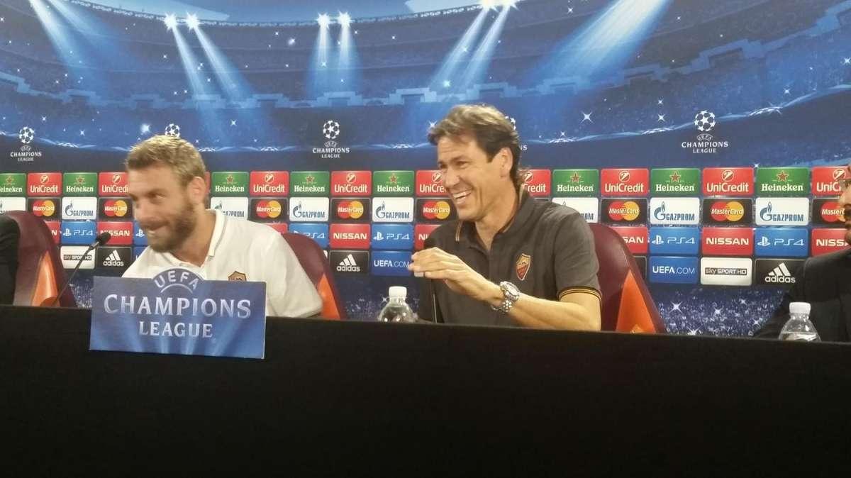 TRIGORIA - Garcia: "Siamo outsider ma ce la giochiamo". De Rossi: "Possiamo passare il turno, siamo forti come loro". FOTO! VIDEO!