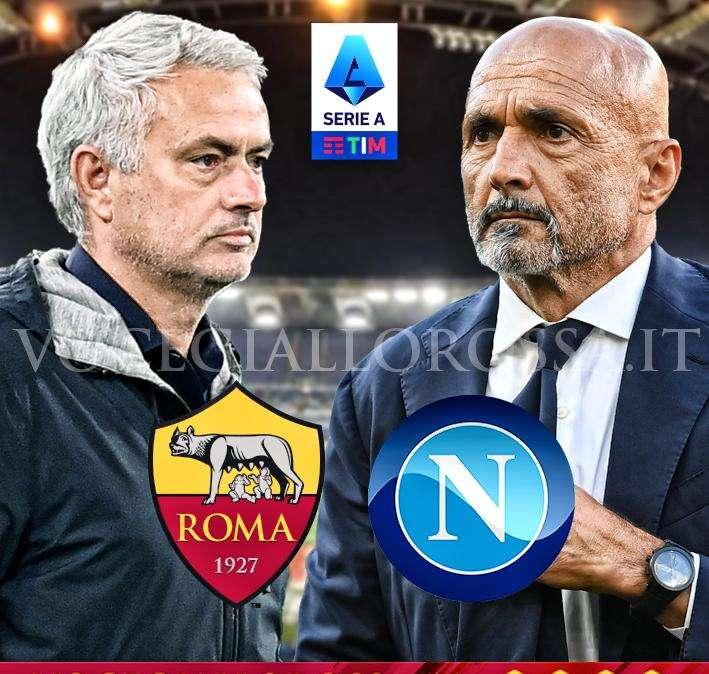 Roma-Napoli - La copertina del match. GRAFICA!