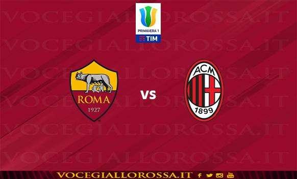 PRIMAVERA 1 - AS Roma vs AC Milan 3-2