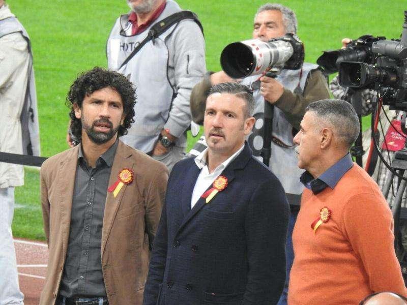 OLIMPICO - Premiazione Hall of Fame, Tommasi: "Con la Roma un legame che durerà sempre". Cerezo commosso: "Grazie Roma". VIDEO! FOTO!