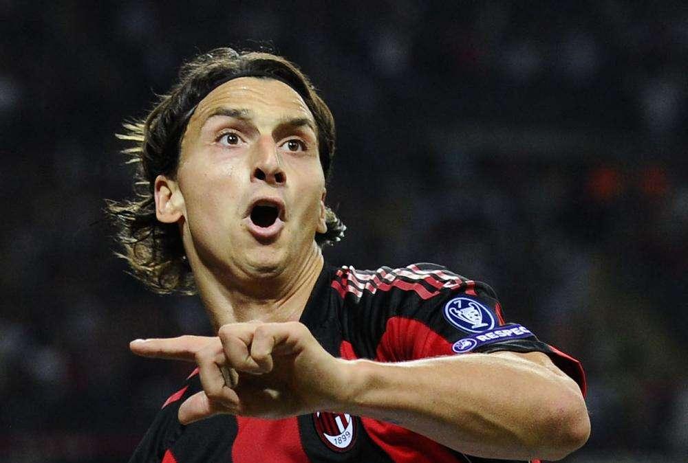 Milan-Auxere 2-0, doppietta di Ibra
