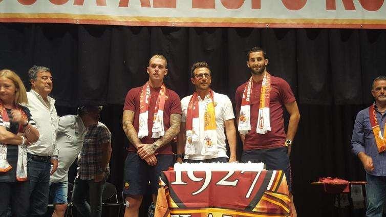 PINZOLO - Di Francesco: "Il calcio non deve cambiare il rispetto per i tifosi". Gonalons: "Farò di tutto per questa maglia". Karsdorp: "Imparerò presto l'italiano" FOTO! VIDEO!