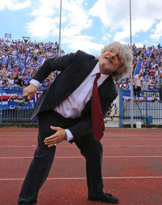 Sampdoria, Ferrero: "Comprare la Roma? Sarebbe l'inizio della mia fine"