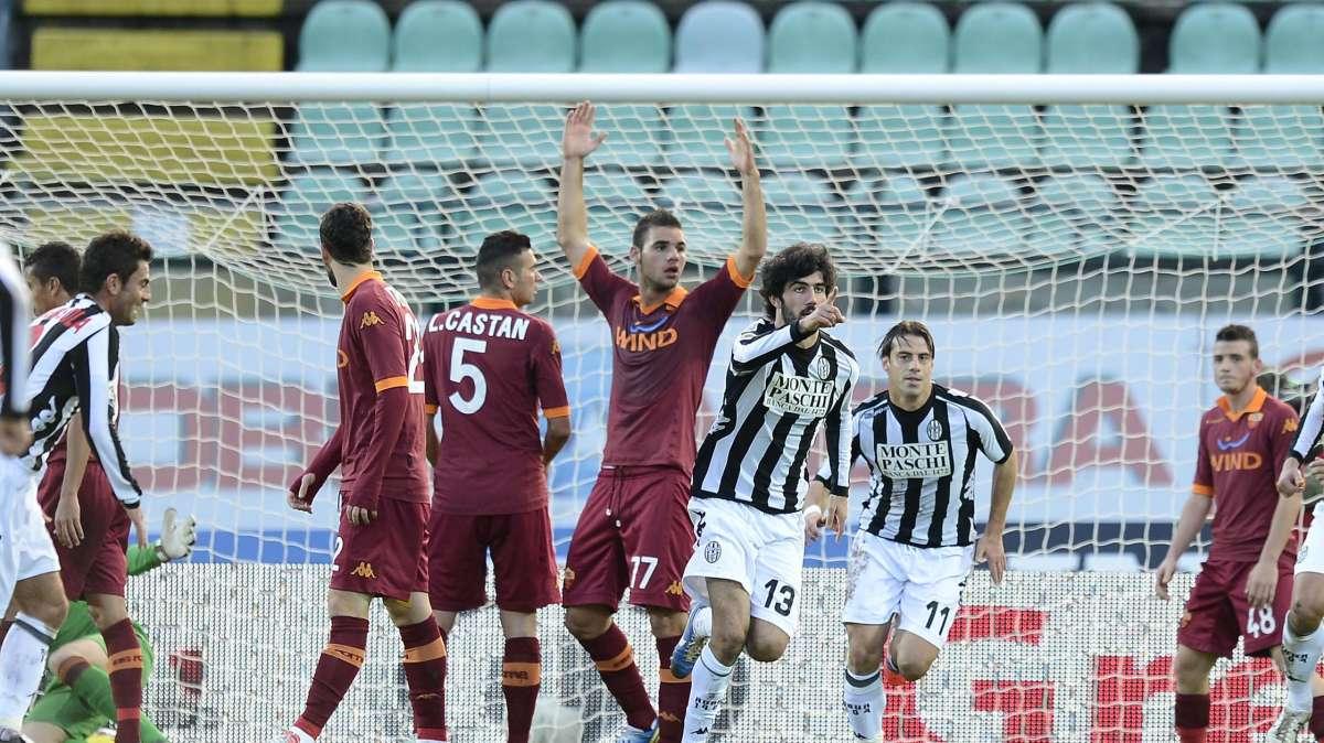 I numeri di Siena-Roma: tanta imprecisione sotto porta per gli uomini di Zeman, scarsa vena offensiva dei bianconeri