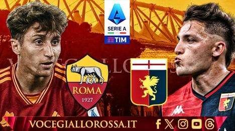 Roma-Genoa 1-0 - Giallorossi matematicamente sesti grazie al colpo di testa di Lukaku. Espulso Paredes