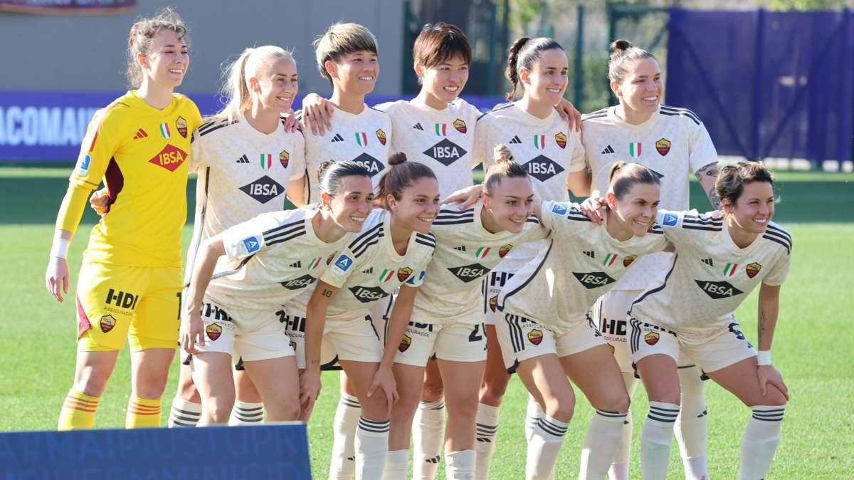 Roma Femminile, allenamento in vista della trasferta contro la Juventus Women. VIDEO! 