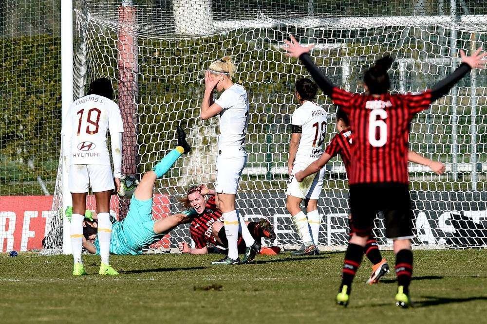Serie A Femminile - Milan-Roma 3-2 - Doppio vantaggio e recriminazioni, sconfitta beffa. FOTO!