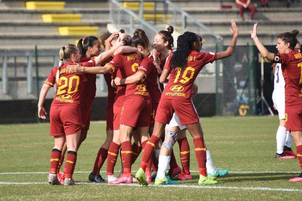 Serie A Femminile - Roma-Fiorentina 2-2 - Primo pareggio stagionale per la Roma