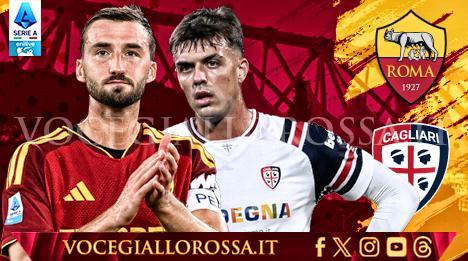 Roma-Cagliari - La copertina del match. GRAFICA!