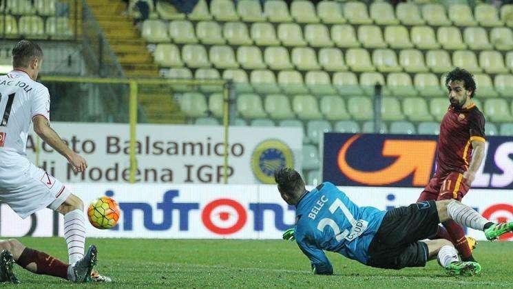 Il Migliore Vocegiallorossa - Salah è il man of the match di Carpi-Roma 1-3