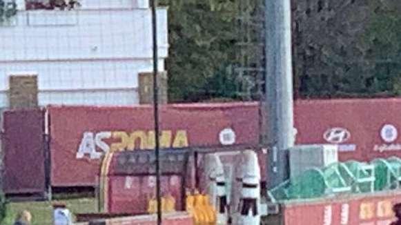 VG - Allenamento a Trigoria per Darboe