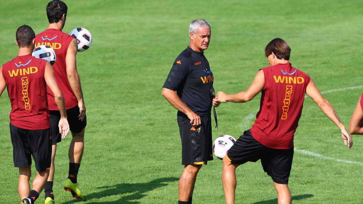 Alle 12.00 conferenza stampa con Ranieri, Conti,  Totti, Julio Sergio e il sindaco di Riscone