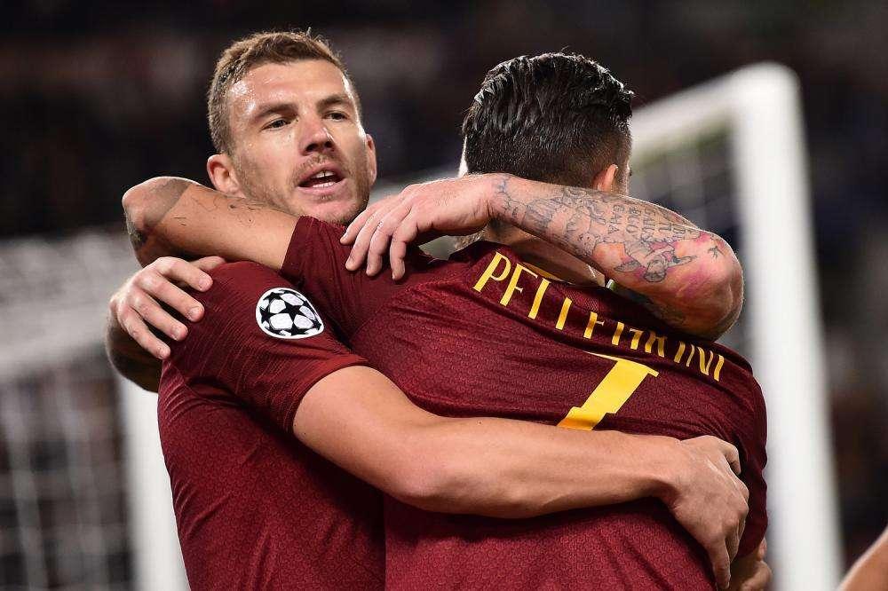 Juventus-Roma, i convocati di Di Francesco: torna Dzeko, di nuovo out De Rossi