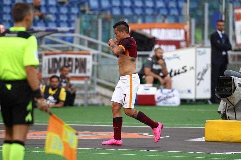 Colloquio Garcia-Iturbe prima dell'allenamento