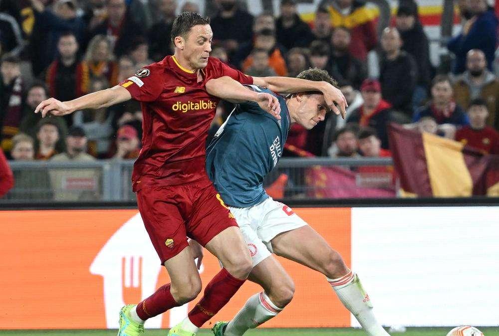 Giudice sportivo, un turno di stop per Matic e un'ammenda per la Roma. Ibanez entra in diffida