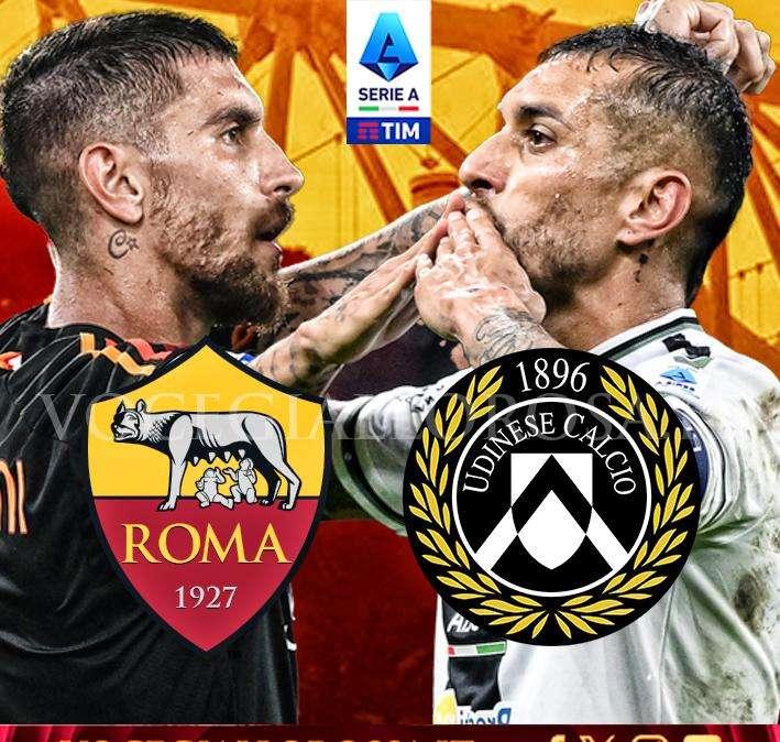 Roma-Udinese - La copertina del match. GRAFICA!