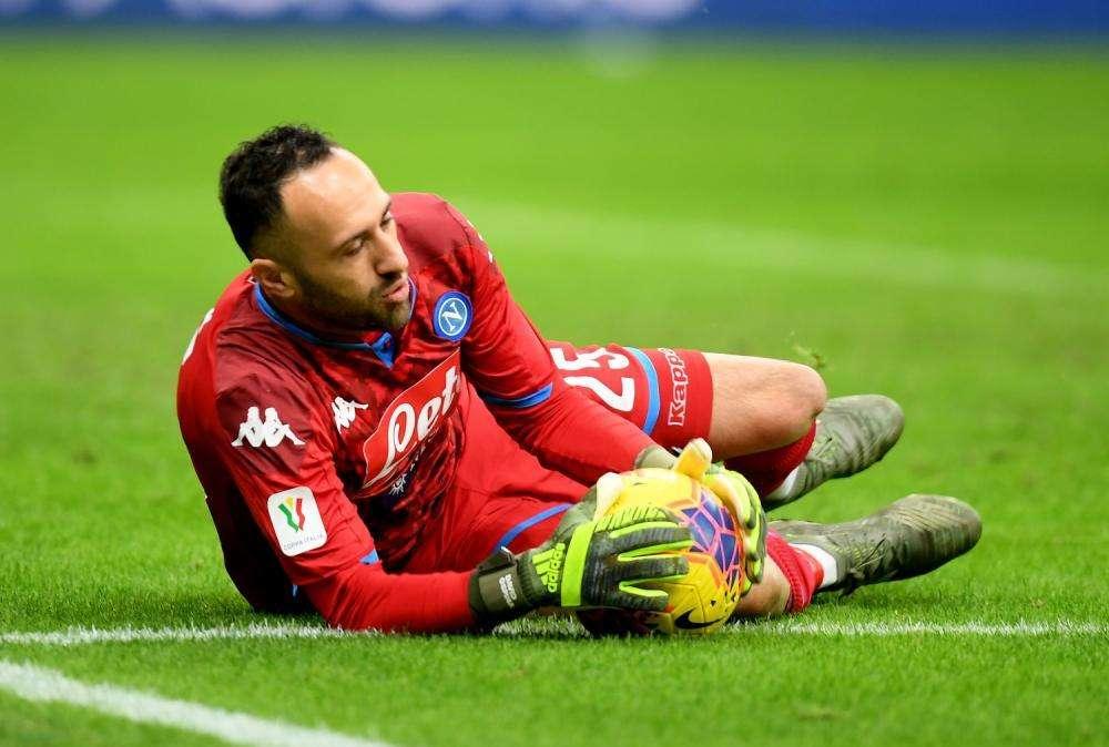 Napoli, infortunio per Ospina