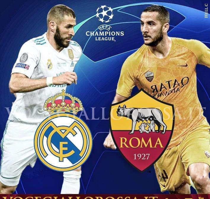 Real Madrid-Roma - La copertina 